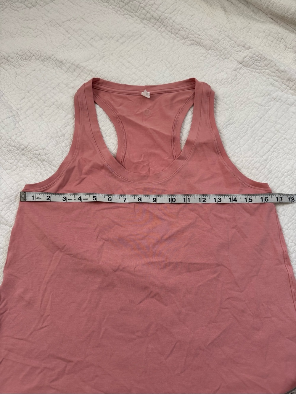 Women's Lululemon Love Tank Top, Spiced Chai, Size 6 - Picture 8 of 10
